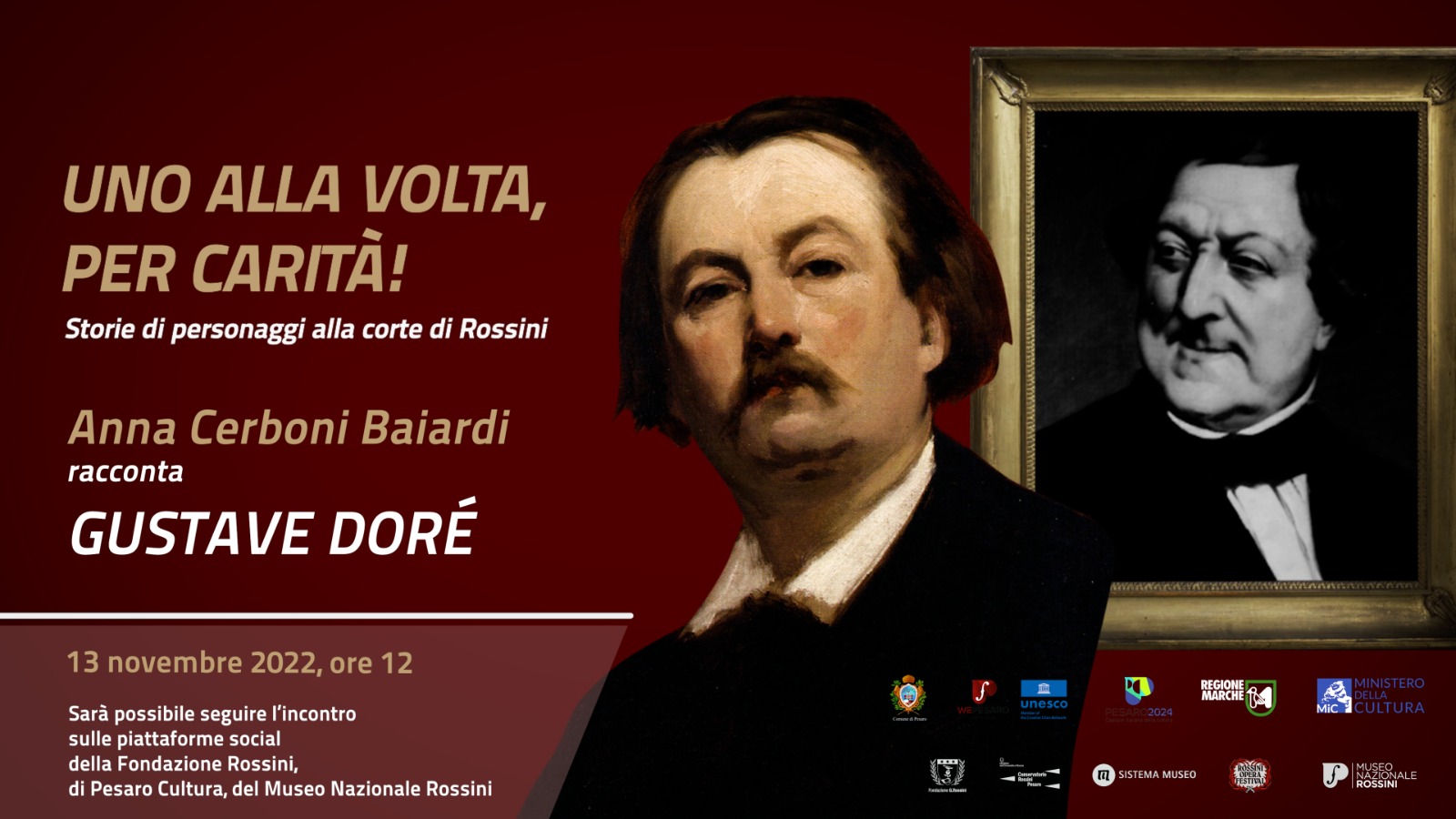 CELEBRAZIONI DELLA MORTE DI GIOACHINO ROSSINI