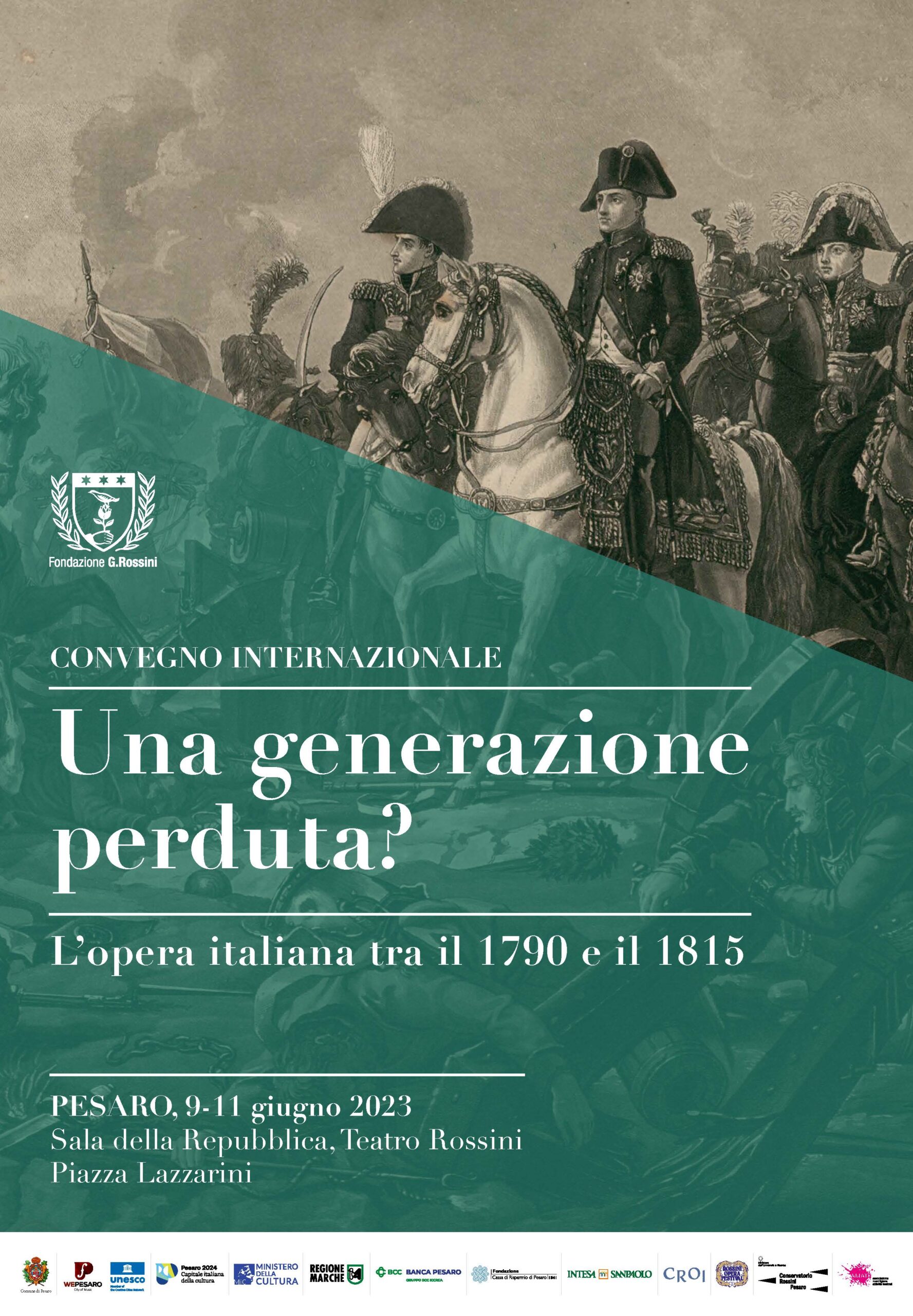 Convegno internazionale (Pesaro, 9-11 giugno 2023)