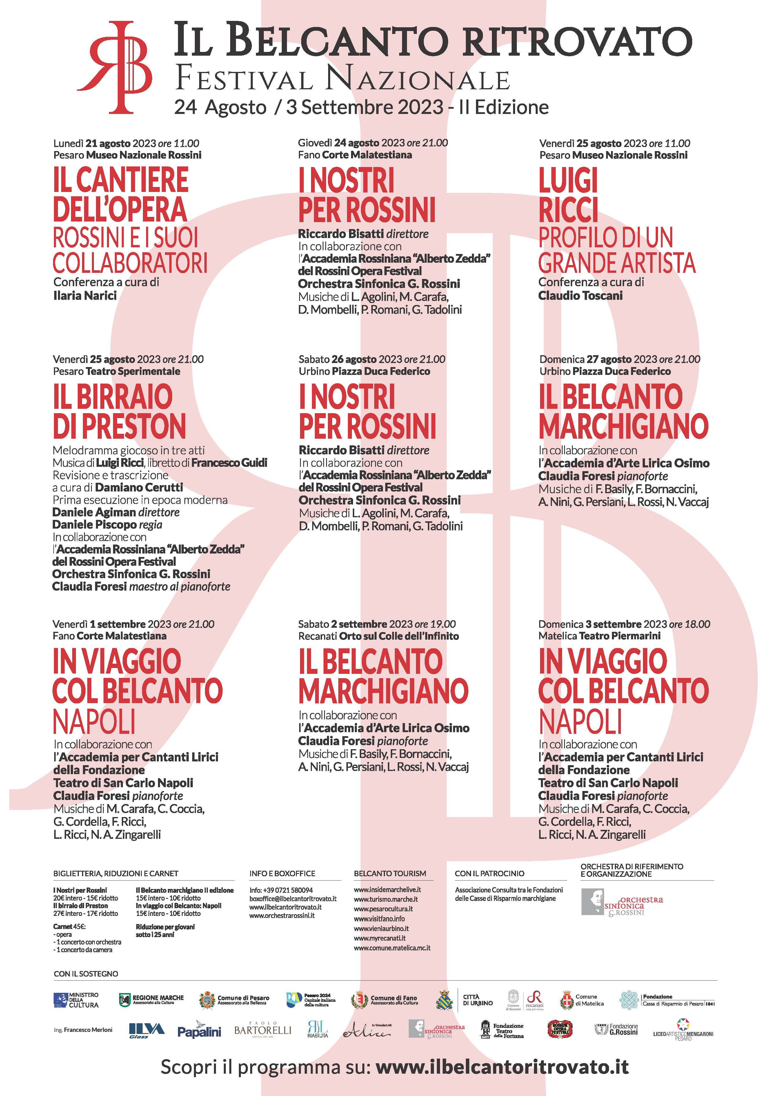 Il Belcanto ritrovato. Il cantiere dell’opera