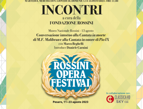 Conversazione intorno alla Cantata in morte di M. F. Malibran e alla Cantata in onore di Pio IX