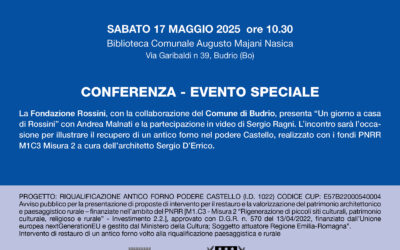 CONFERENZA – EVENTO SPECIALE