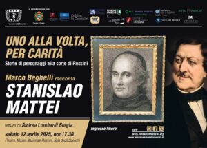 UNO ALLA VOLTA PERCARITA’ Marco Beghelli racconta Stanislao Mattei